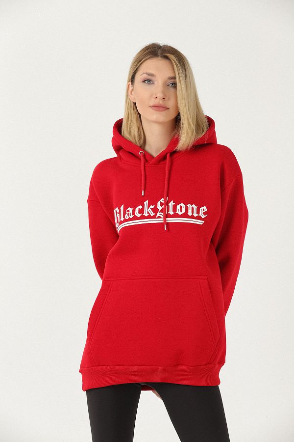 MAXWAY Sweatshirt Red Oversize Trendyol