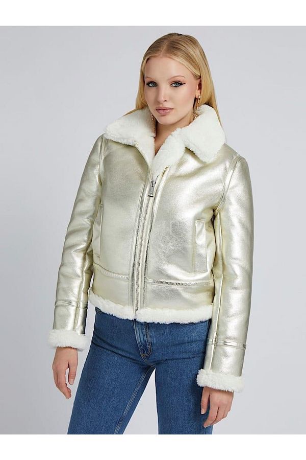 Guess jacket green new arrivals