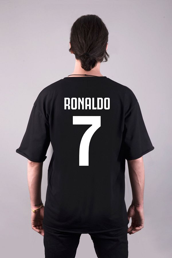 Cristiano ronaldo black t shirt cheap