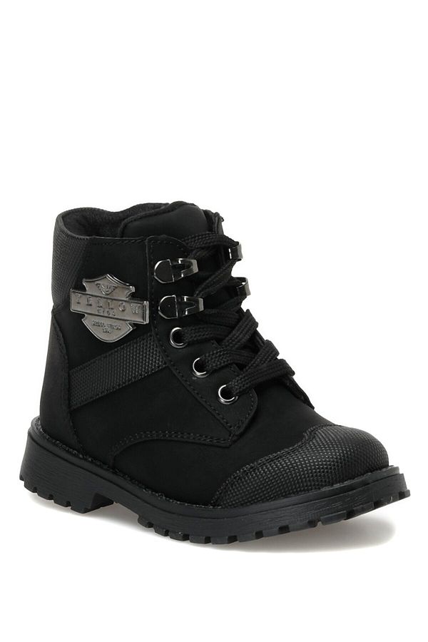 Kids black biker boots online