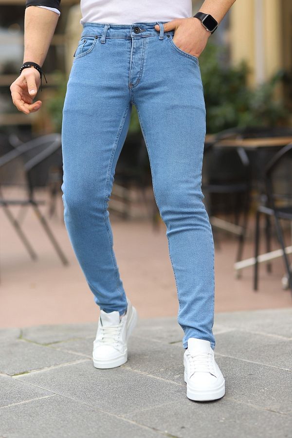 Jeans with shop lycra