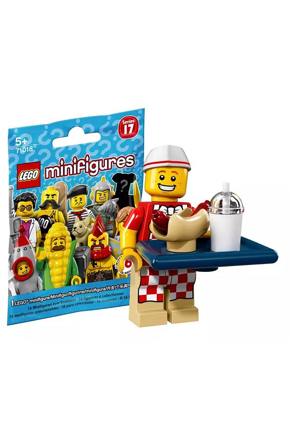 LEGO 71018 Minifigure Series 17 6 Hot Dog Vendor Minifigure Trendyol