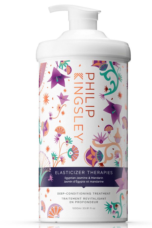 PHILIP KINGSLEY-Jasmine & Mandarin Elasticizer - Jasmine and Tangerine Extract Strengthening Hair Mask 1000ml 1
