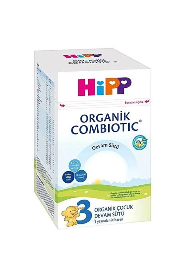 Hipp Organik Combiotic 800 gr 3 Numara