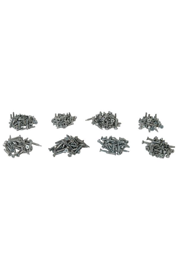 Netzerkoz-420 Pieces Smart Countersunk Head Screw Set – 8 Types of Drill Bits Smart Screw Set 1