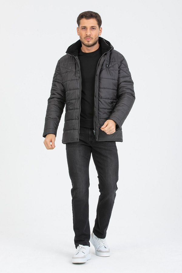 Wise-Men's Hooded Coat 1