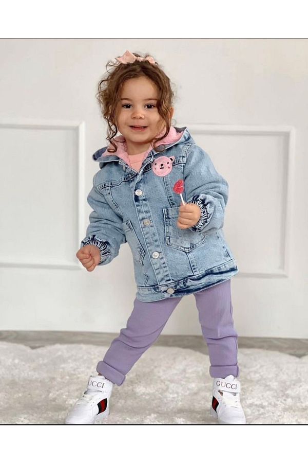 Gucci teddy denim jacket online