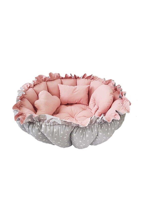 babynestdunyasi uyku Ve Oyun Minderi Pamuk Kumaş