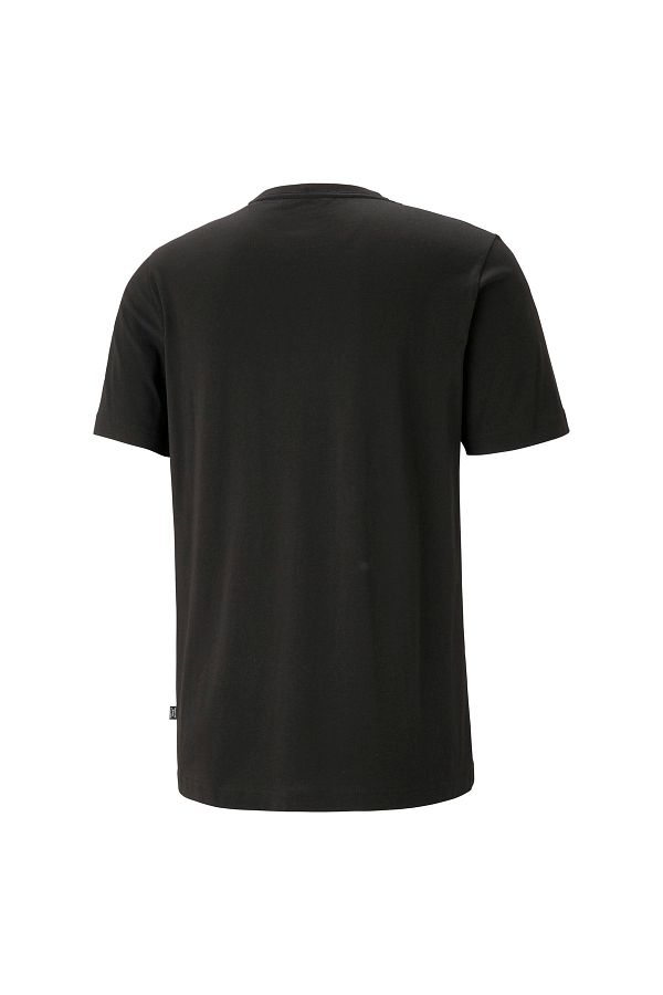 Puma ESS Small Logo Tee Black Men s Short Sleeve T Shirt Trendyol