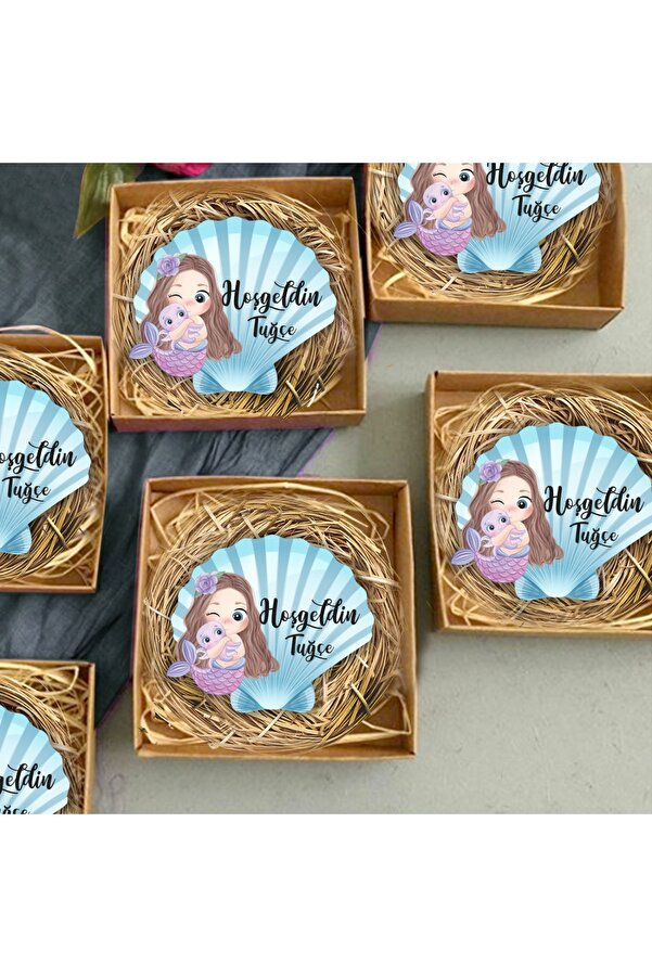 instababyrooms Bebek Çocuk Özel Gün Ahşap Magnet 20 Li Model No:477