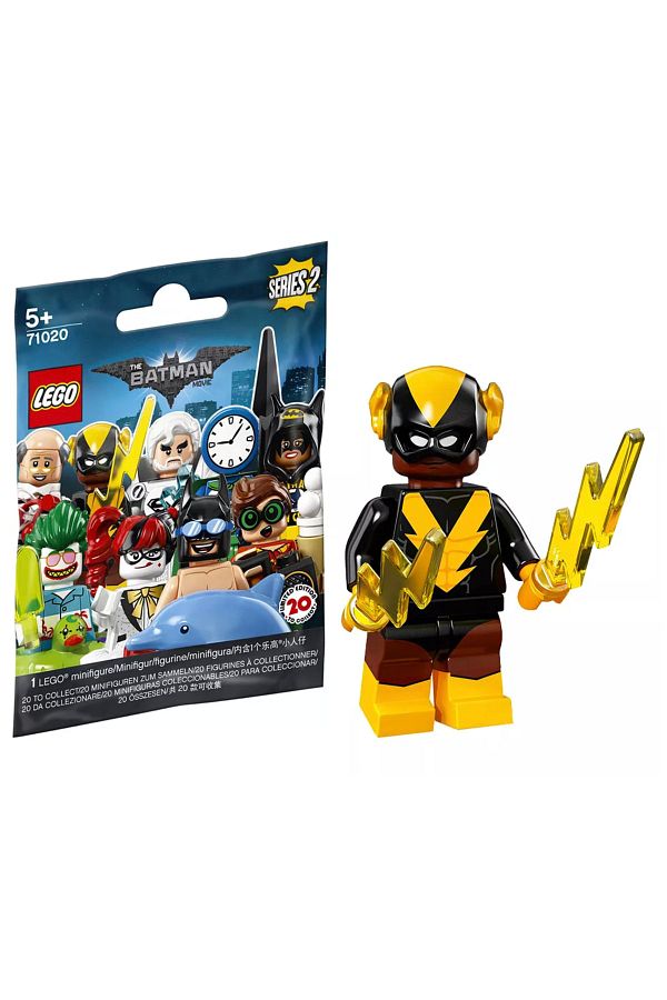 LEGO-The Batman Movie 2 Series 71020 20 - Black Vulcan Minifigure 1