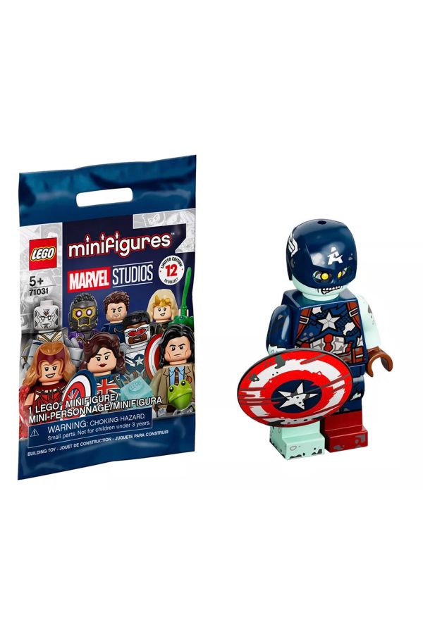 LEGO Marvel Studios Series 71031 - 9 Zombie Captain America Minifigure -  Trendyol