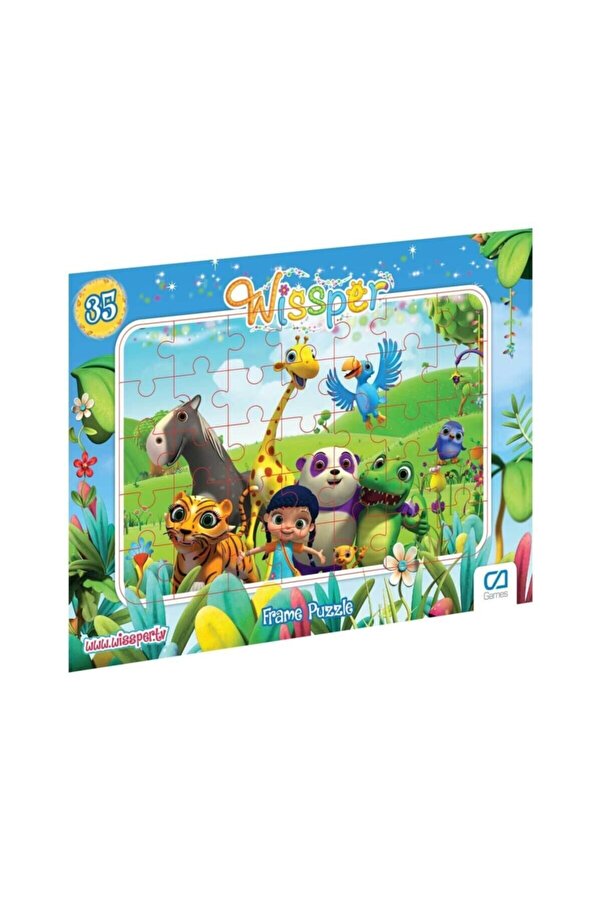 CA Games Ca Puzzle Wissper Frame 35 Parça Puzzle (karışık Model 1 Adet)