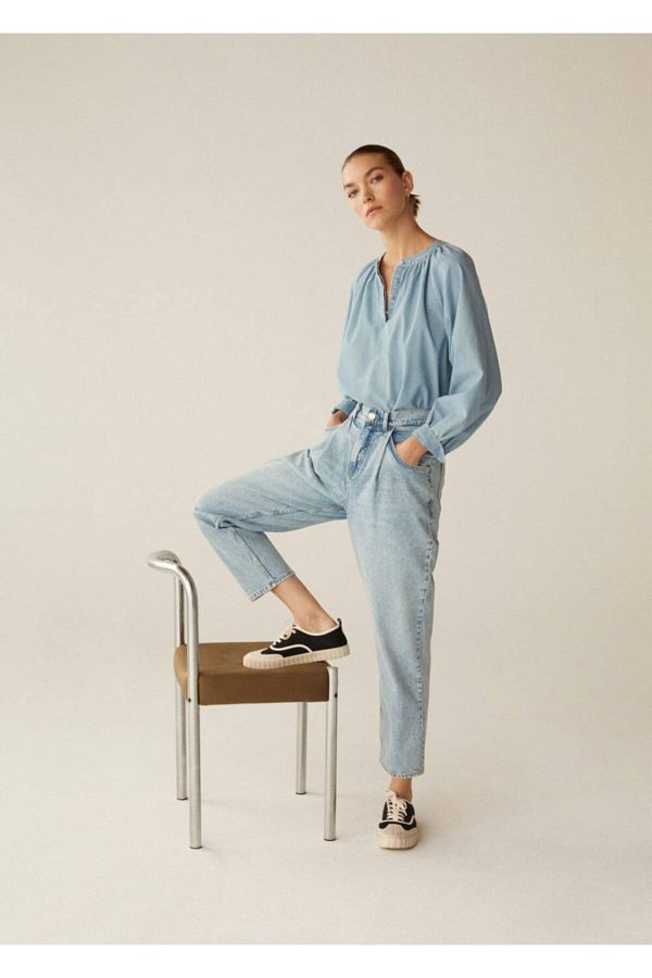 Pantalon regina mango on sale