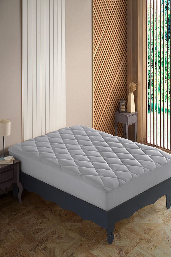 NANOSOFT-Soft Touch Mattress Protector Sleeping Pad Fitted 1