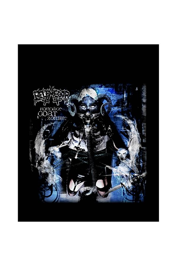 Z zepplin-Belphegor Bondage Goat Zombie Large Back Patch 1