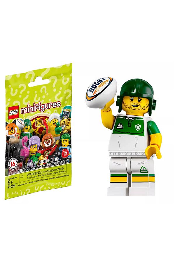 LEGO 71025 Minifigure Series 20 13 Rugby Player Minifigure