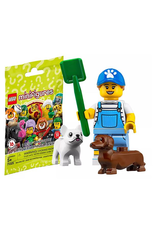 Lego minifigures series 19 dog sitter online