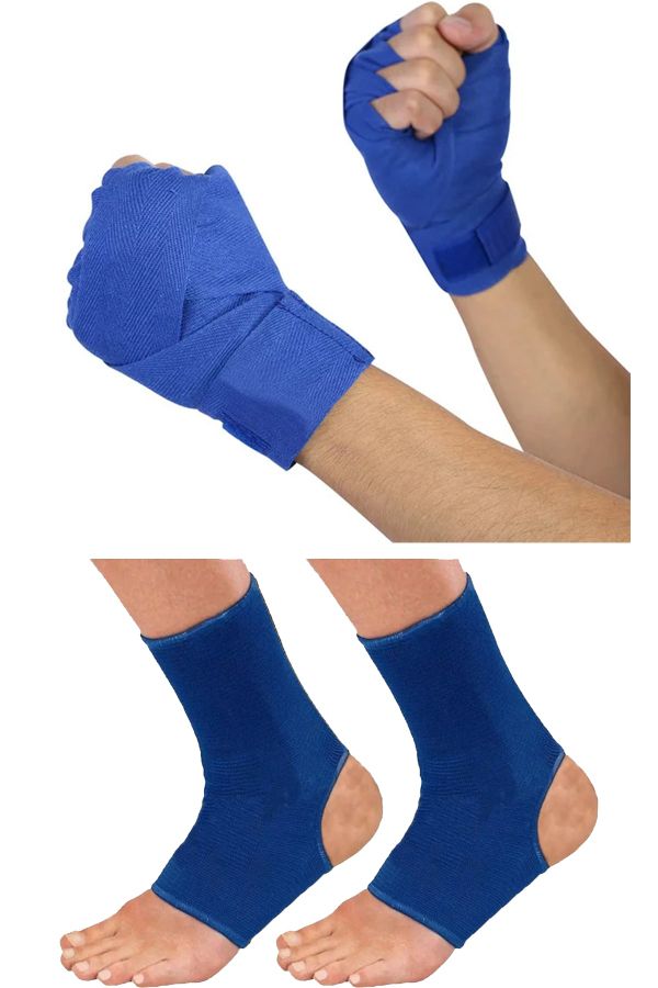 GAZELMANYA Boxing Bandage And Kick Boxing Socks Set, Muay Thai