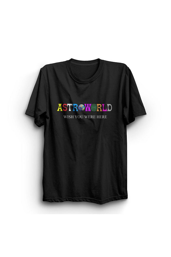 The Fame Travis Scott Astroworld Wish You Were Here T Shirt Trendyol