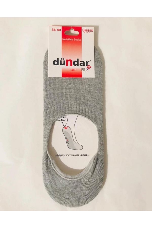 Dündar-Unisex 12" Cotton Seamless Silicone Ballerina Socks 1