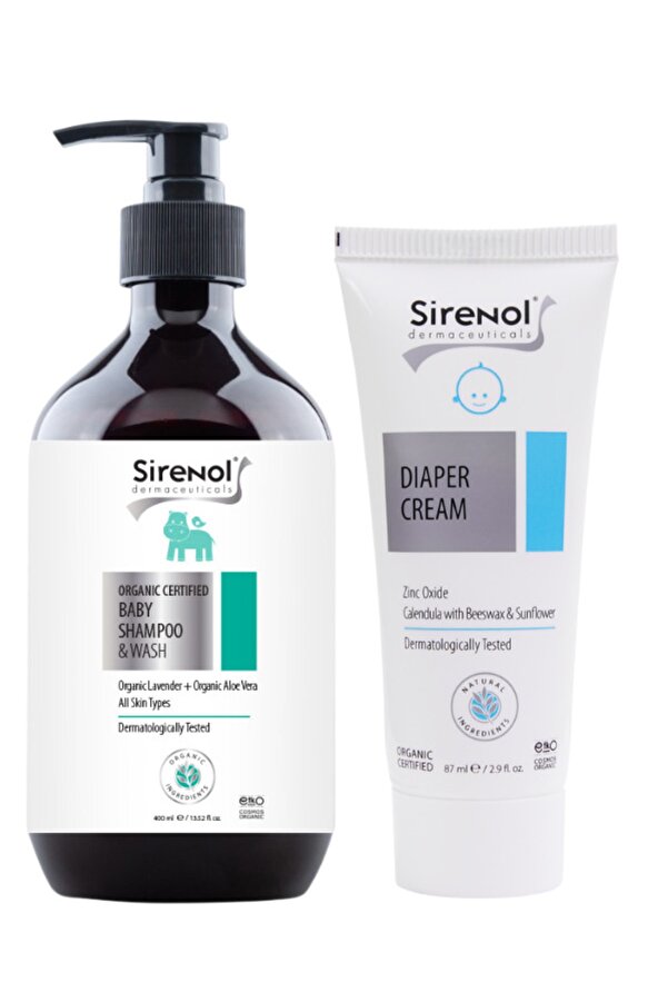 Sirenol Pişik Kremi Ile Bebek Şampuanı Set