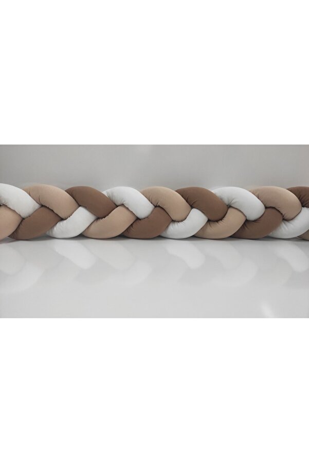 Lucky Kids 190 Cm 3'lü Örgü Koruma / Beşik - Yatak Koruyucu