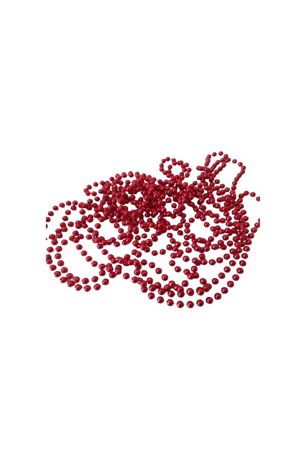 Nisa FLORAL-Red Pearl String String Chain 10 m 1