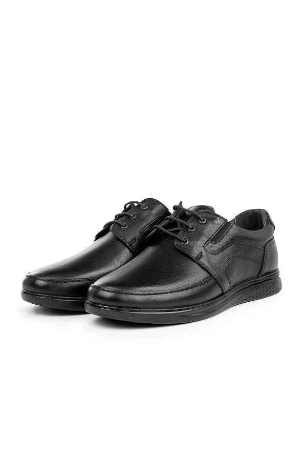 Ducavelli String Genuine Leather Comfort Orthopedic Men s Casual Shoes Father s Shoes Orthopedic Shoes Trendyol