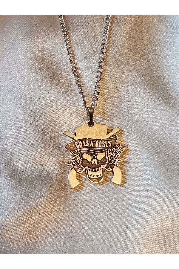Kuzgunshop Guns N Roses Necklace Trendyol