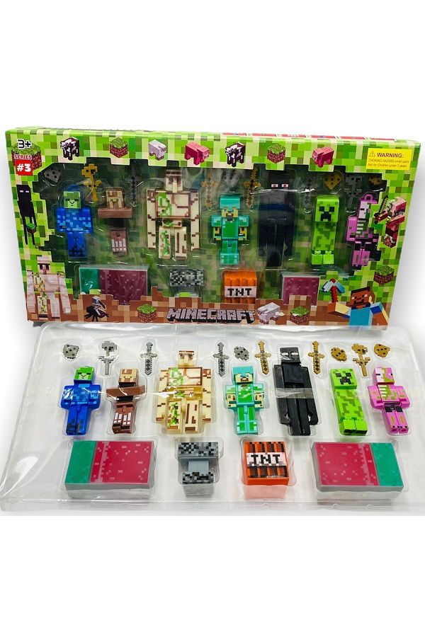Minecraft Maykiraft 21 Piece Toy Figure with Xl Accessories Trendyol