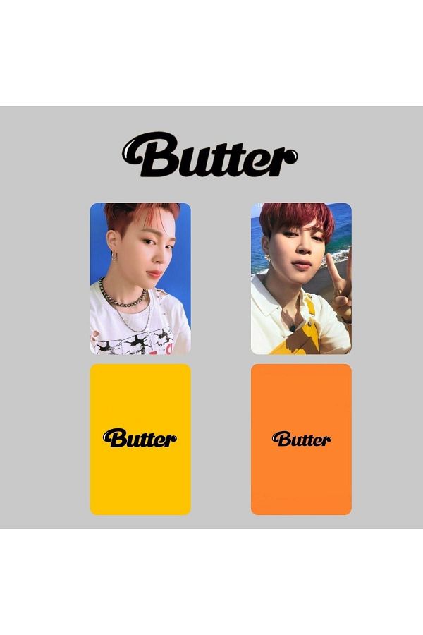 Kpop Dünyasi-Bts Jimin ''Butter'' Album Card Set 1