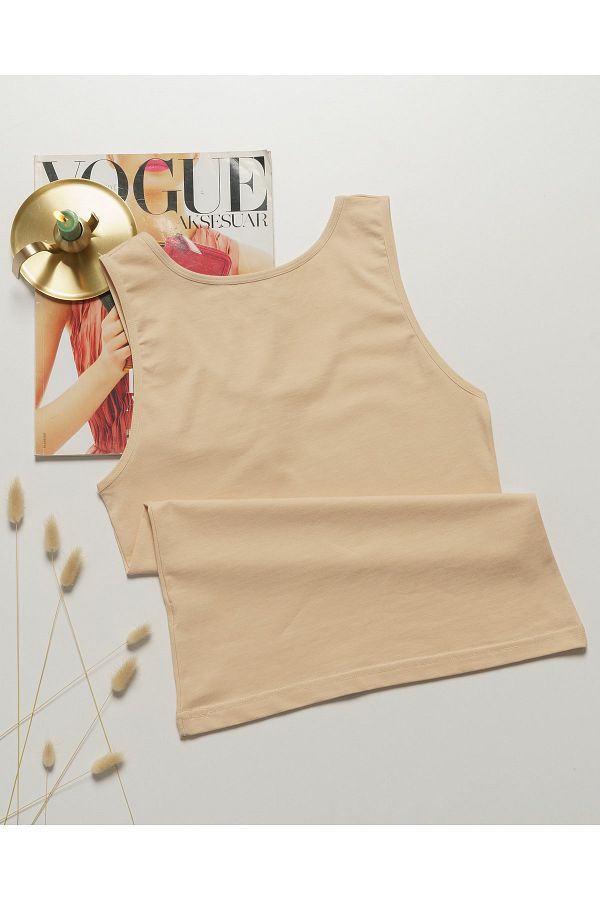 Bita İnside-Skin Color Thick Strap Undershirt 1