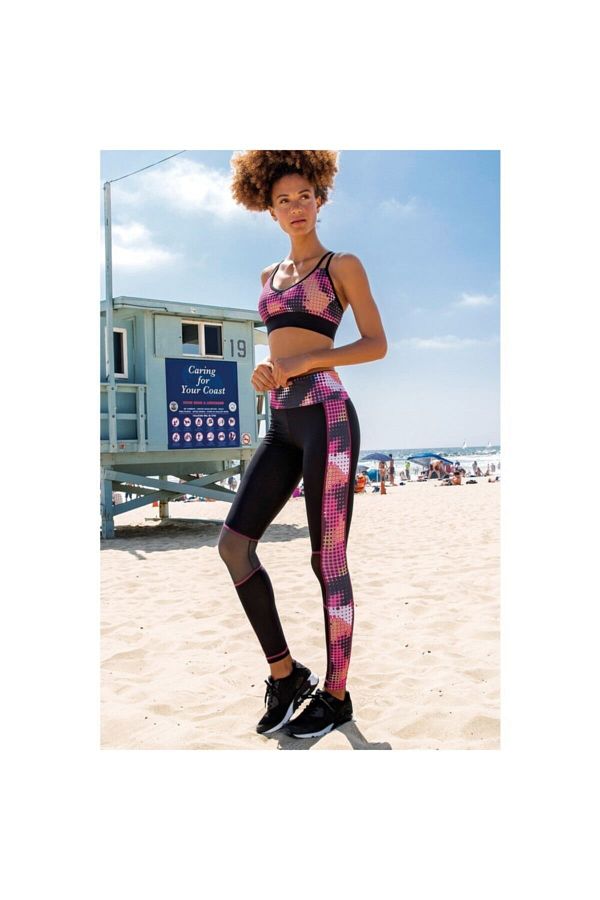 Yeni İnci-Women's Black (yoga-fitness-pilates-running) Sports Tights Top and Bottom Set 1
