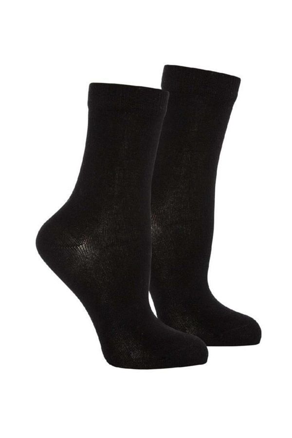 THERMOFORM-Black Bamboo Kids Socks 1