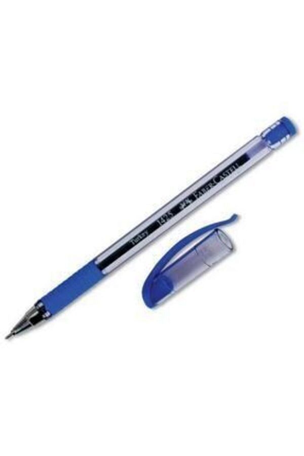 Faber Castell-1425 قلم حبر جاف بطرف إبرة 0.7 مم (2 قطعة) حملة 1