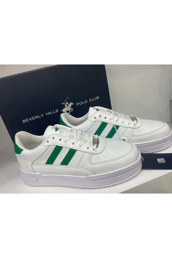 Beverly Hills Polo Club Running Training Shoes White Flat Trendyol