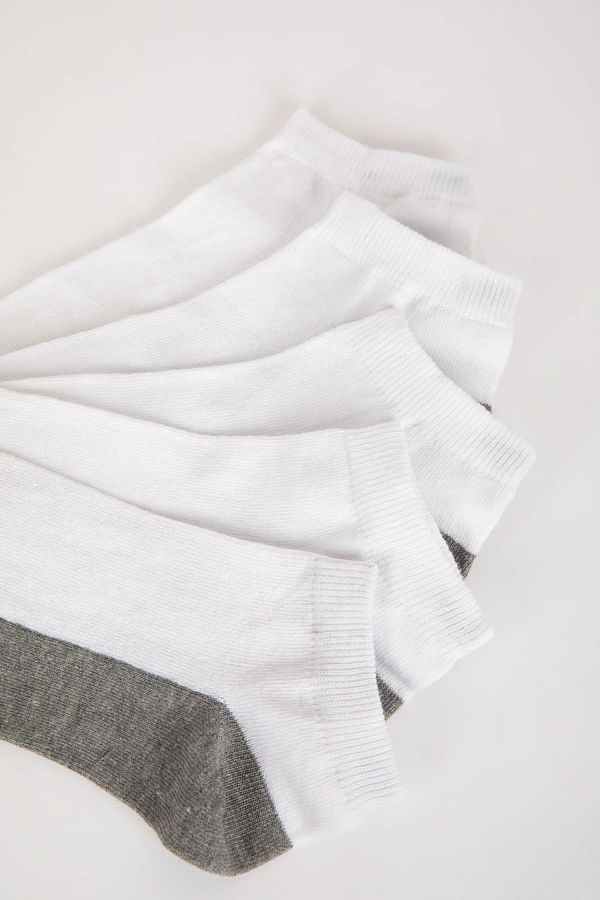 DeFacto-5-teilige Booties-Socken für Herren T7249az21sp 1