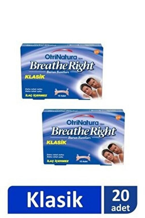 Breathe Right-New-Pack of 2 - Nasal Strip Normal Size 1