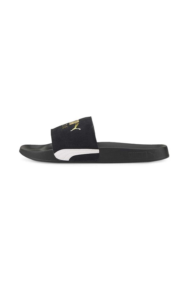 Suede puma slides discount