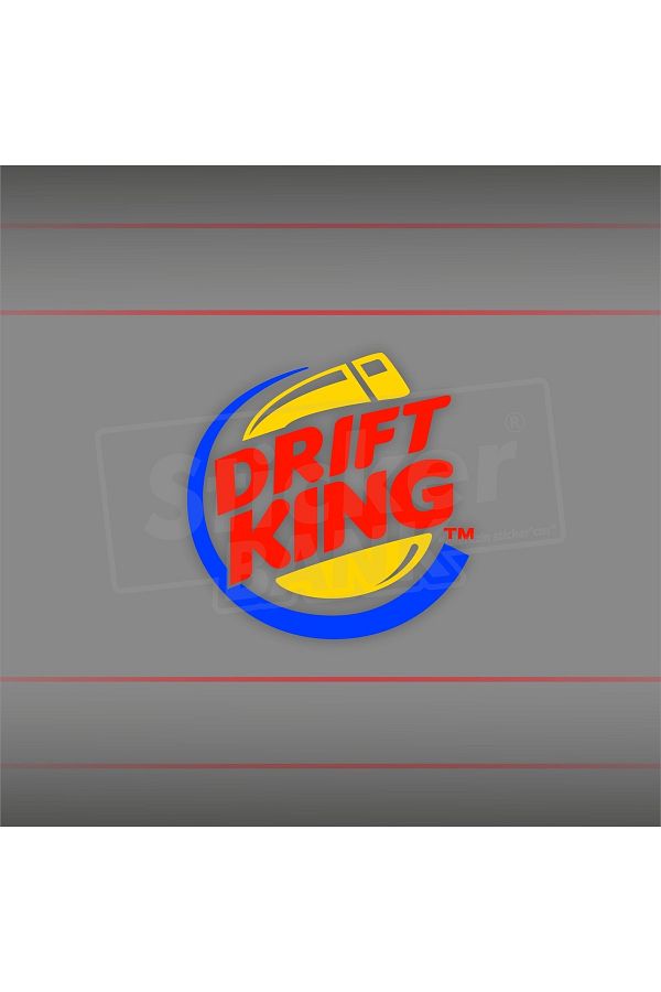 Sticker Bank-Drift King Car Sticker 1