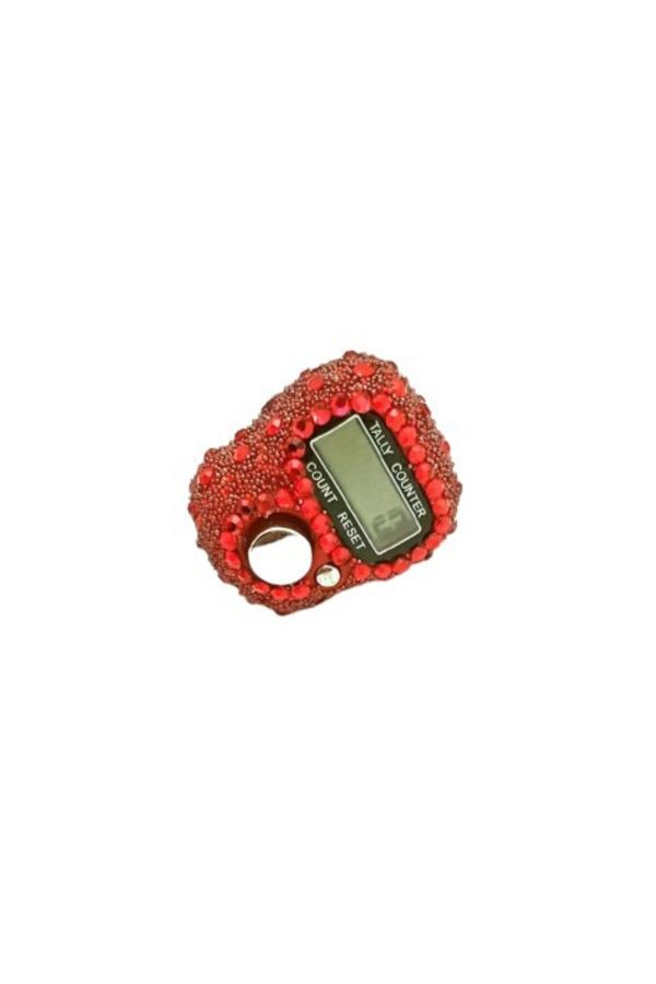 sin@rasta Sandblasting Model Stoned Chanting Digital Ring-red