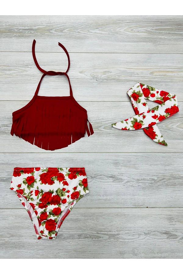High waist bikini kids shop