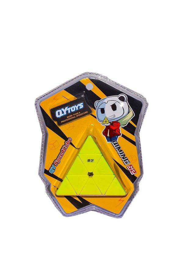 Başel Toys-2109 Qy Speed Pyramid Cube Color Card- 1