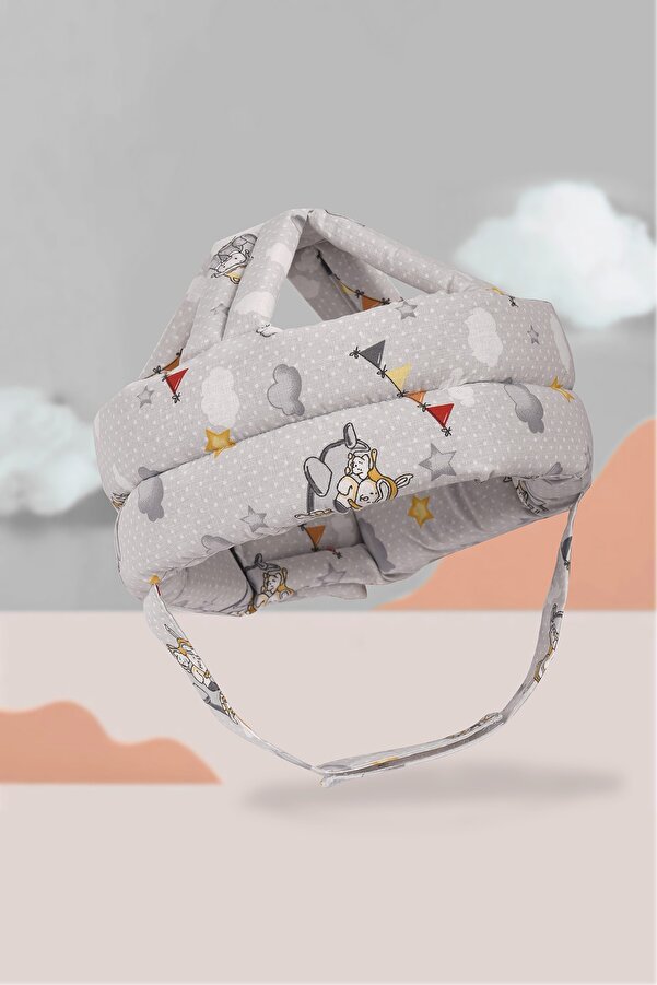 TOKKO Ayarlanabilir Bebek Çocuk Baş Kafa Koruma Güvenlik Kaskı - Bebek Kafa Koruyucu -bebek Emniyet Kaskı