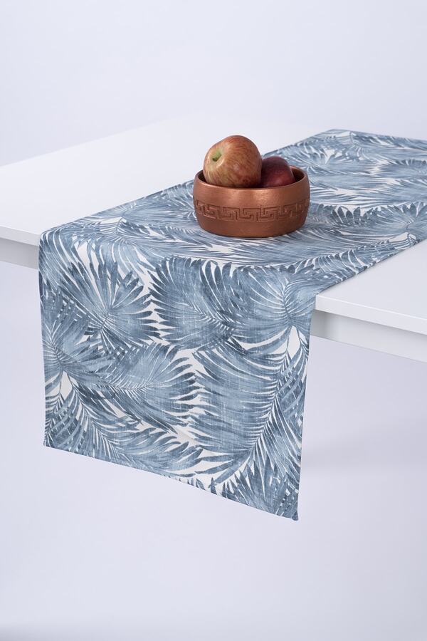 ALTINPAMUK-Tesatura Rezistenta la Pete Alerg de In Palm Blue 40x140 1