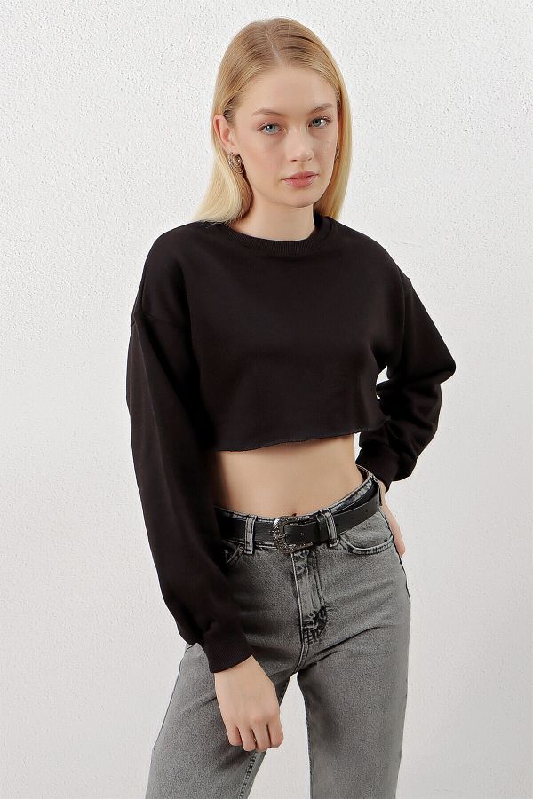 Barbie crop sweatshirt outlet