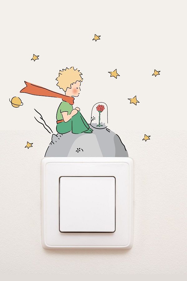 Think And Print-- Socket - Little Prince Decorative Socket Sticker - Sim739 1