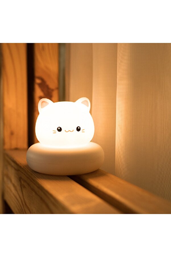 hediyeconcepti Karikatür Led Lamba Gece Lambası Usb Lamba Ev Yatak Odası Için Bebek Çocuk Lambası