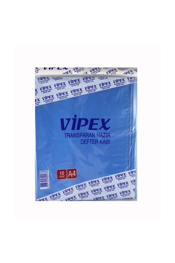 VİPEX-حاوية دفتر ملاحظات شفافة زرقاء مقاس A4، حاوية دفتر ملاحظات لاصقة 10 قطع، حاوية دفتر ملاحظات جاهزة باللون الأزرق17496733 1